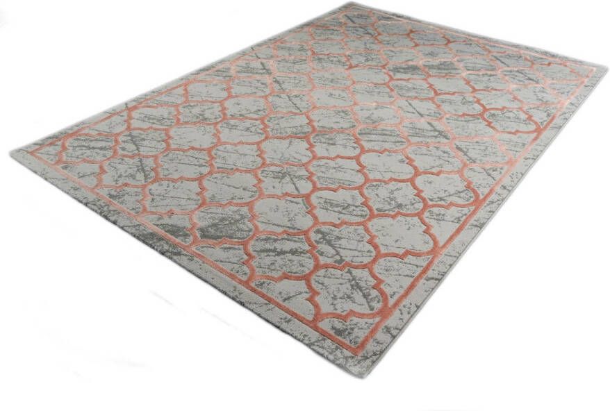 Merinos Vloerkleed Style 30524 55 Grijs Roze 160 x 230 cm