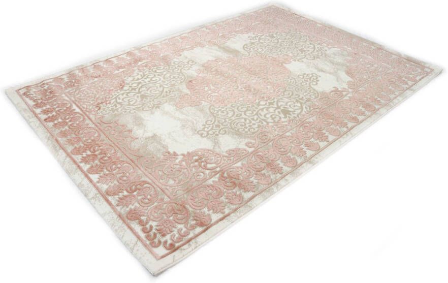 Merinos Vloerkleed Style Oosters Design Roze 120 x 170 cm
