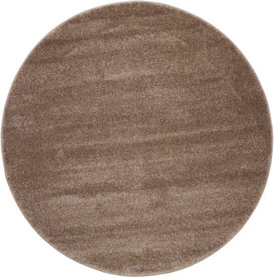 Merinos Vloerkleed Topas 330 80 Brown Ø 160 cm