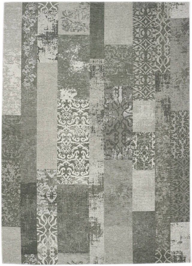 Merinos Vloerkleed Vintage Patchwork Marakesh Grijs 160 x 230 cm