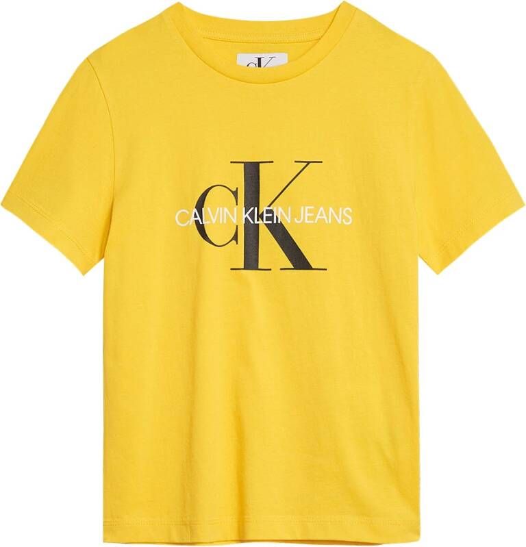 Calvin Klein jongens shirt IB0IB00276 geel