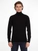 Calvin Klein Zwarte Coltrui Superior Wool Turtle Neck online kopen