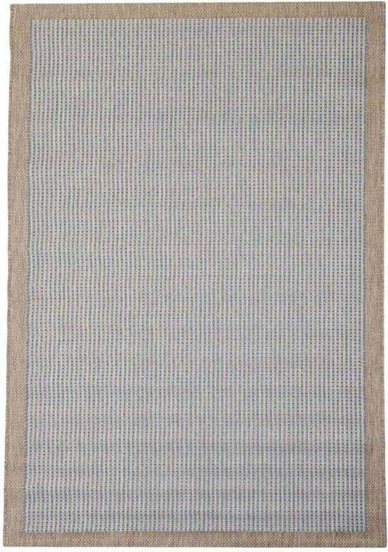 Floorita binnen/buitenvloerkleed Chrome blauw 135x190 cm Leen Bakker