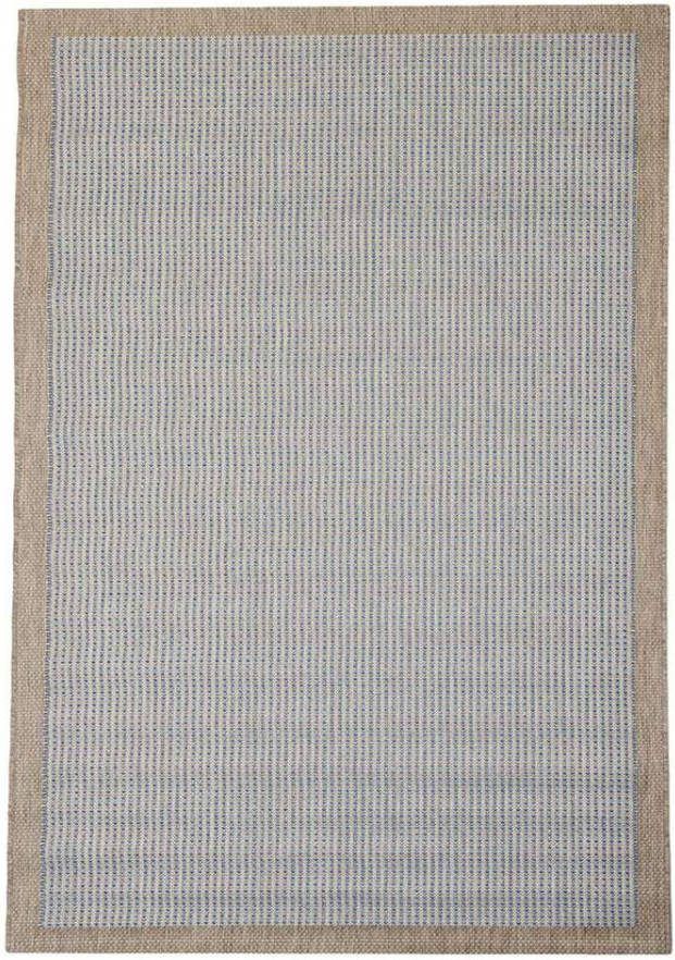 Floorita binnen/buitenvloerkleed Chrome blauw 200x290 cm Leen Bakker