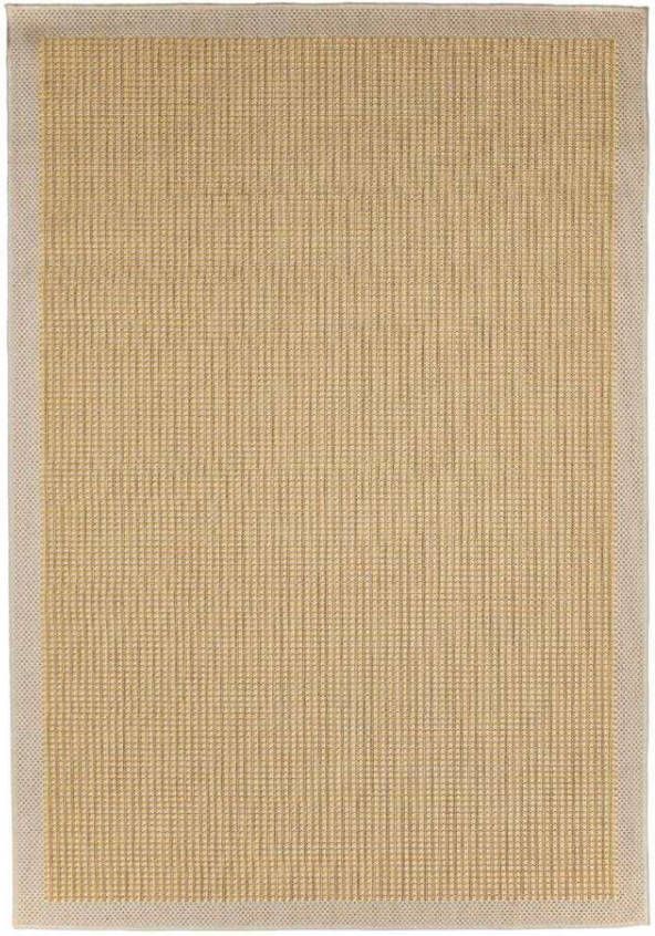 Floorita binnen/buitenvloerkleed Chrome geel 200x290 cm Leen Bakker