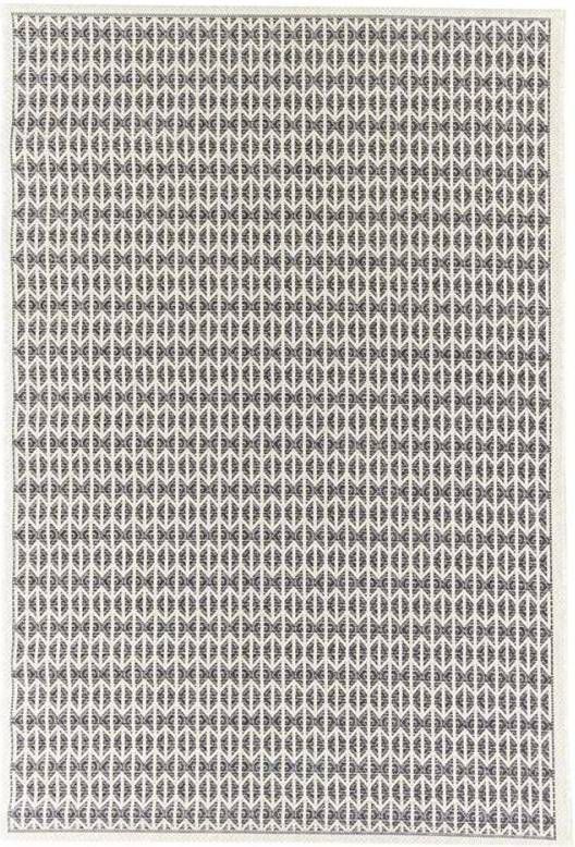 Floorita binnen/buitenvloerkleed Stuoia ecru/zwart 130x190 cm Leen Bakker