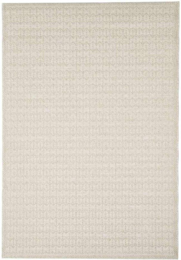 Floorita binnen/buitenvloerkleed Stuoia ecru 130x190 cm Leen Bakker