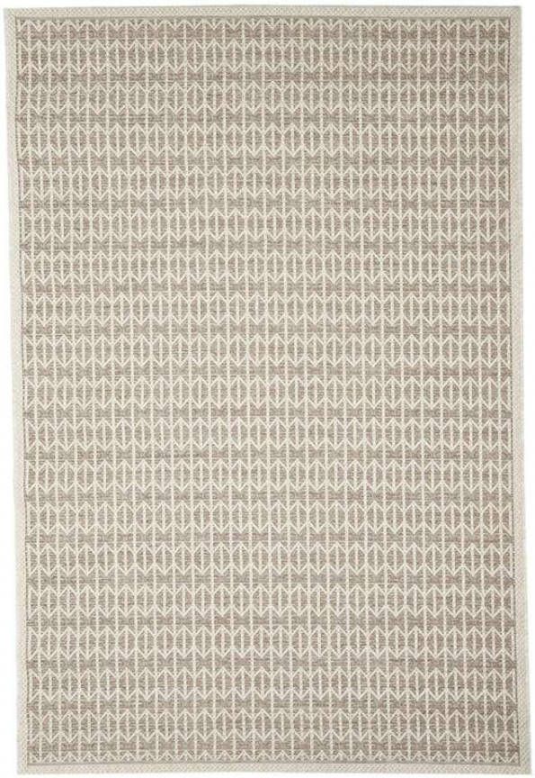 Floorita binnen/buitenvloerkleed Stuoia taupe 194x290 cm Leen Bakker