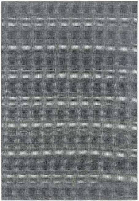 Leen Bakker Binnen/buitenvloerkleed Ferrara antraciet 160x230 cm