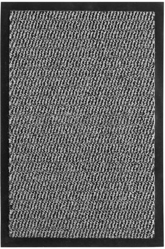 Leen Bakker Mat Paris antraciet 60x80 cm