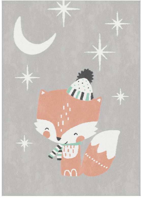 Leen Bakker Vloerkleed Beer crème 120x170 cm