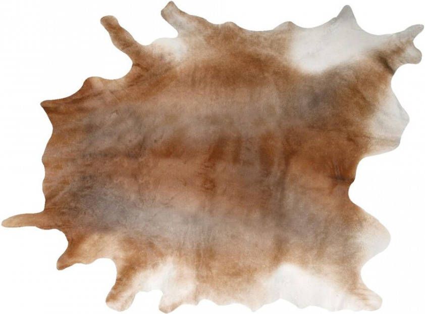 Leen Bakker Vloerkleed Clara Koehuid multikleur