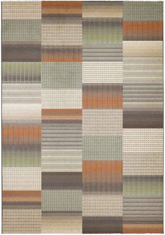 Leen Bakker Vloerkleed Corby kaki 120x170 cm