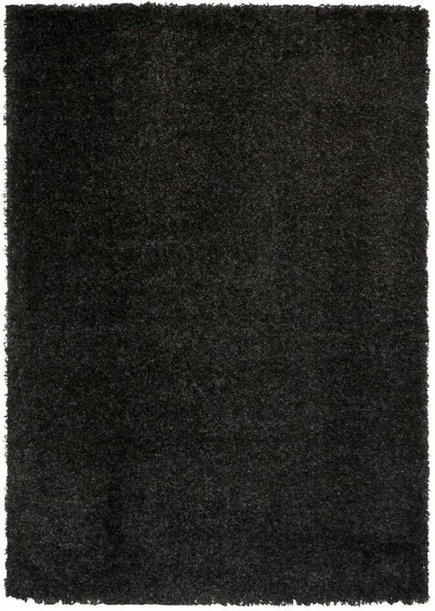 Leen Bakker Vloerkleed Domino antraciet 80x150 cm