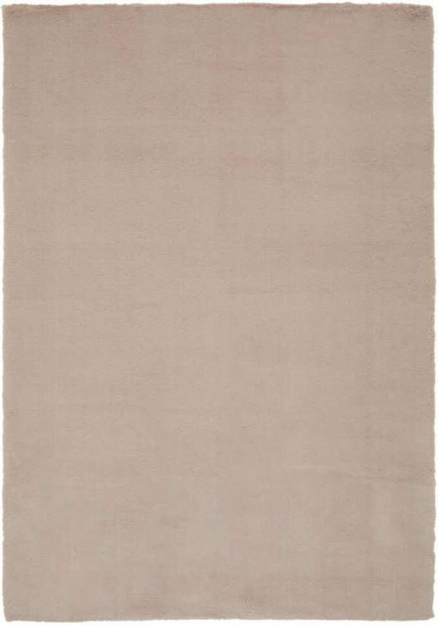 Leen Bakker Vloerkleed Omata taupe 120x160 cm