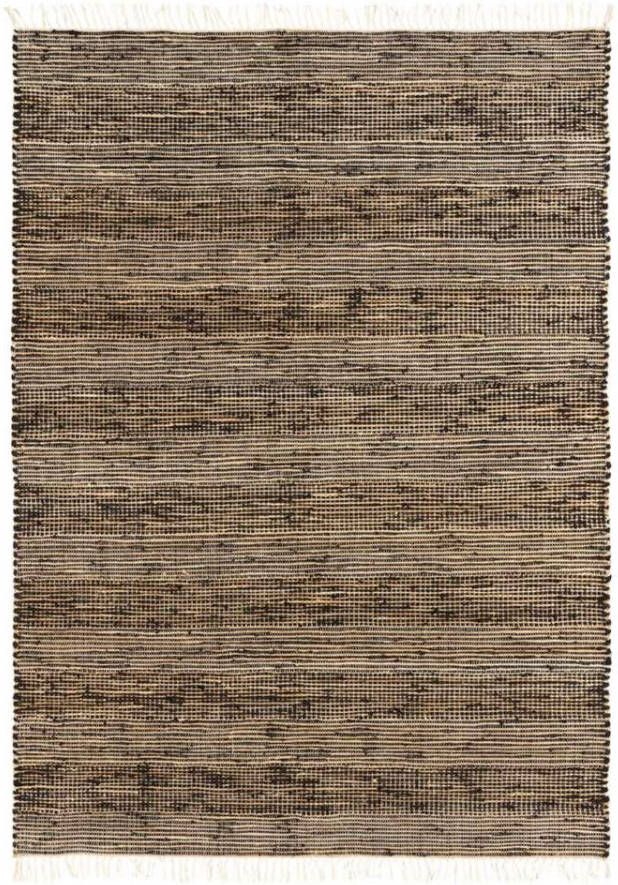 Leen Bakker Vloerkleed Timia zwart 120x160 cm