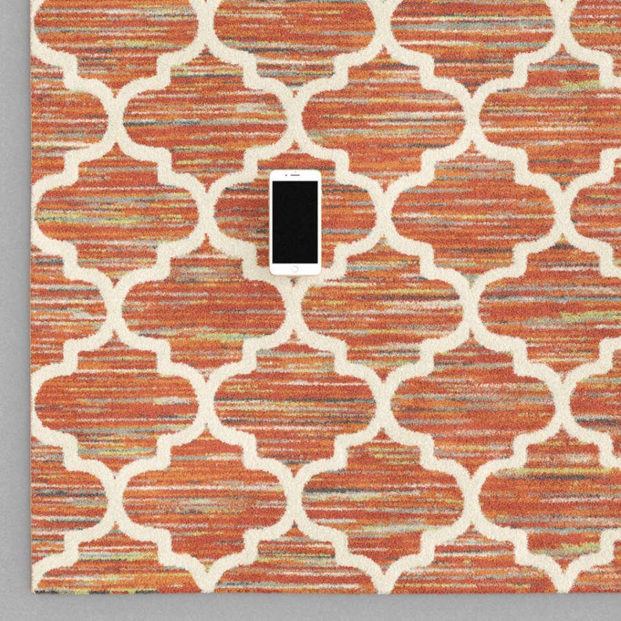 Leen Bakker Vloerkleed Uripa oranje 200x290 cm