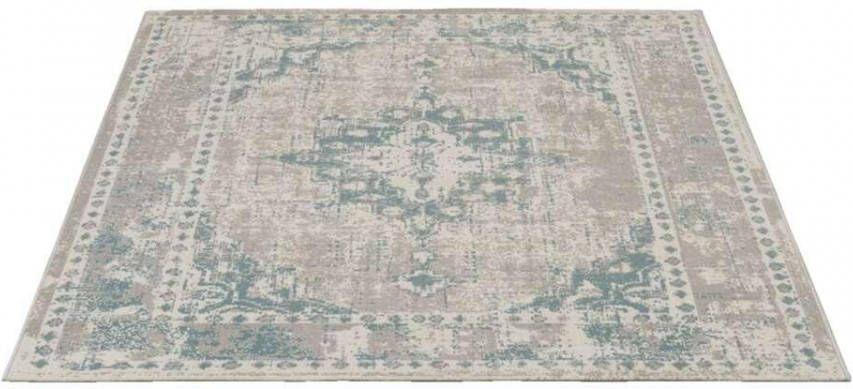 Leen Bakker Vloerkleed Vintage aqua 160x230 cm