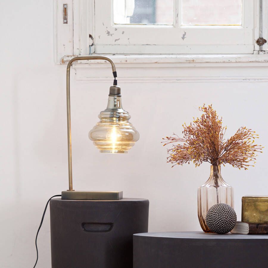 Trendhopper Tafellamp Be Pure Home Obvious antique brass