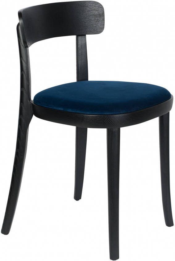 Dutchbone Eetkamerstoel Brandon Donkerblauw 75 x 46 x45