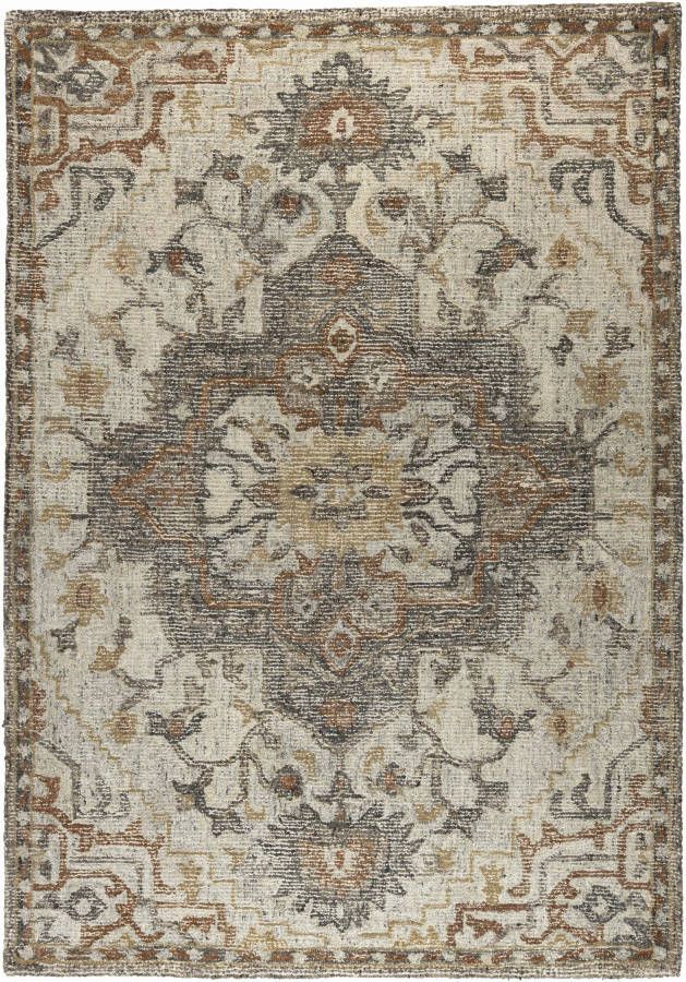 Dutchbone Vloerkleed 'Amori' 160 x 230cm, kleur Grijs