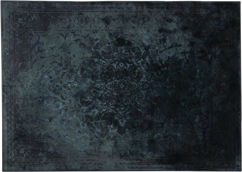 Dutchbone Vloerkleed 'Cos' 200 x 300cm, kleur Blauw