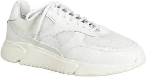 Axel Arigato Genesis leer en mesh sneakers , Wit, Dames