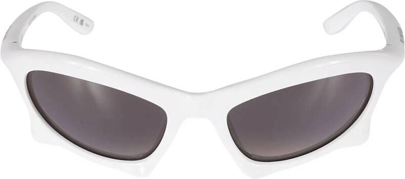 Balenciaga Bb0229S 004 Sunglasses , Wit, Heren