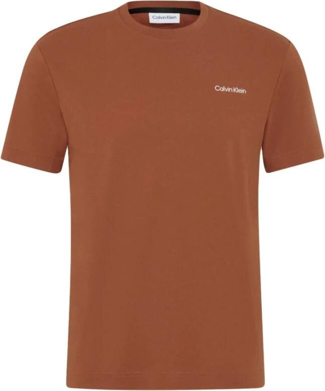 Calvin Klein T shirts , Bruin, Heren