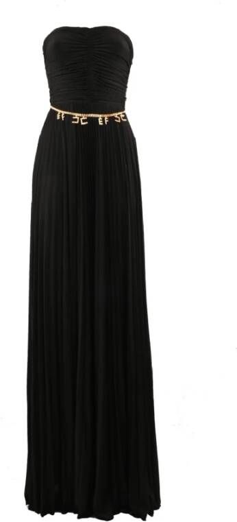 Elisabetta Franchi Feestjurk voor gelegenheid , Zwart, Dames