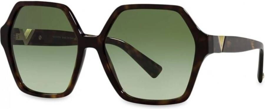 Valentino Zonnebrillen Va4088 30028E , Zwart, Dames