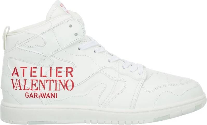 Valentino Garavani Atelier 07 Camouflage Edition sneaker van kalfsleer