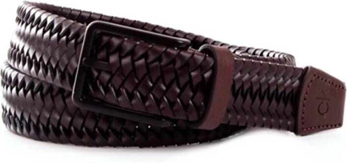 Calvin Klein K50K505450 Belt Men , Bruin, Heren