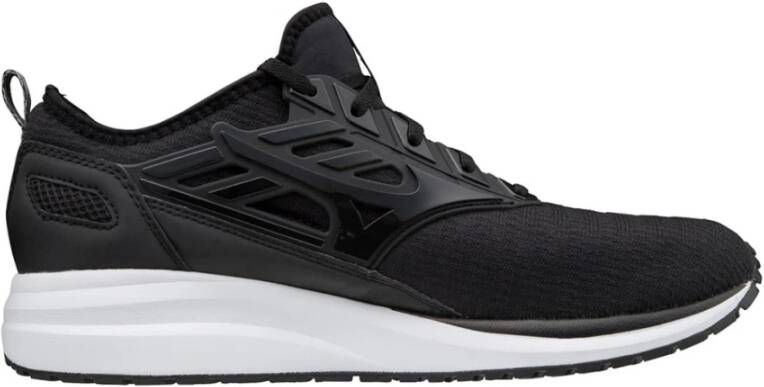 Mizuno Men & EZ Run Cage Running Shoes , Zwart, Heren