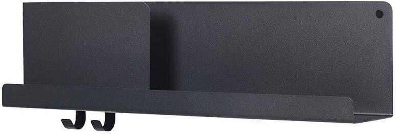 Muuto Folded Wandplank Antraciet Medium