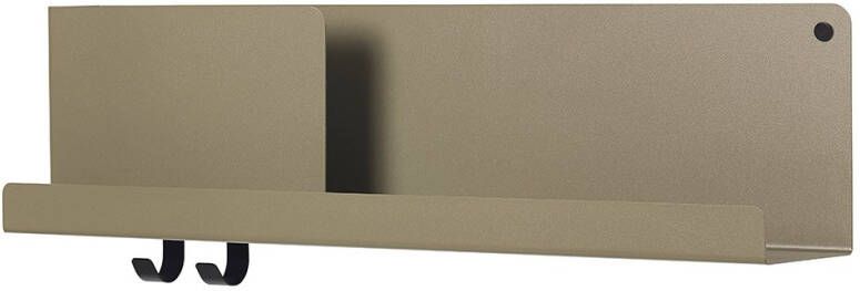 Muuto Folded Wandplank Olijf Medium