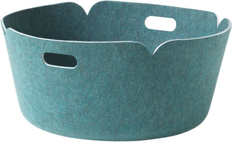 Muuto Restore Opbergmand Rond Aqua