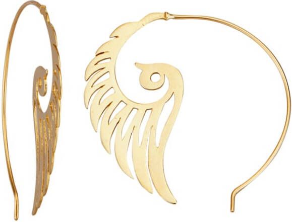 KLiNGEL Doorhalers van 9 kt. Geelgoudkleur