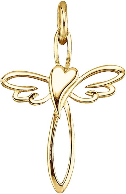 KLiNGEL Hanger Geloof, Hoop en Liefde 9 kt. Goudkleur