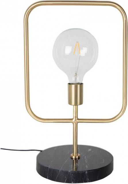 Dutchbone Cubo Tafellamp Ijzer/Marmer Brons 51 x 35 cm