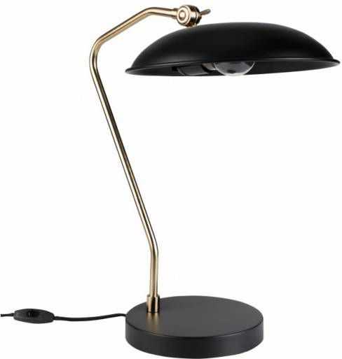 Dutchbone Liam Bureaulamp Ijzer 32,5 x 49,5 cm Zwart