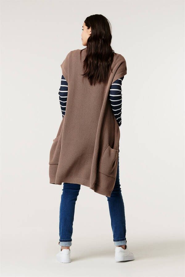 Esprit Vest Taupe Grey