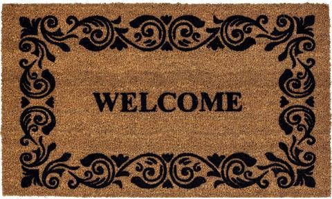 ASTRA Mat Coco Welcome Inloopmat, kokosmat met quote