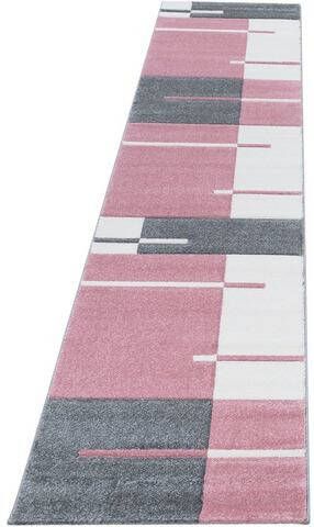 Ayyildiz Teppiche Loper Hawaï 1310 met de hand gesneden reliëfpatroon, 80 cm x 300 cm(bxl )