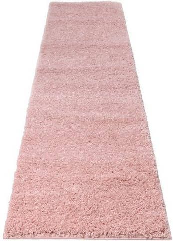 Bruno Banani Hoogpolige loper Shaggy Soft Tapijtloper, geweven, unikleurig, bijzonder zacht