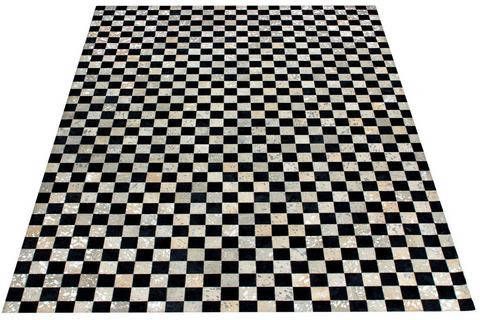 Bruno Banani Leren vloerkleed Beron echt leer, woonkamer