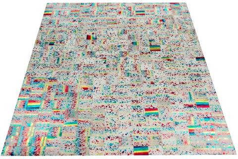 Bruno Banani Leren vloerkleed Carona echt leer, woonkamer