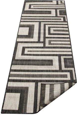 Bruno Banani Loper Cannes Geschikt voor binnen en buiten, tweezijdig te gebruiken kleed