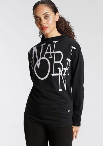 Bruno Banani Shirt met lange mouwen grote print nieuwe collectie