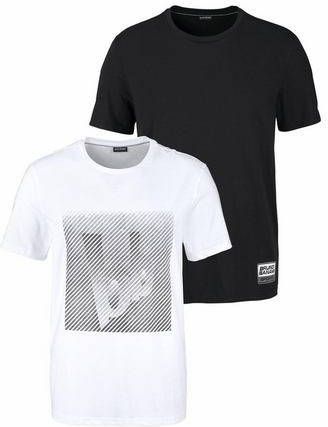 Bruno Banani T shirt(voordeelset, Set van 2 )